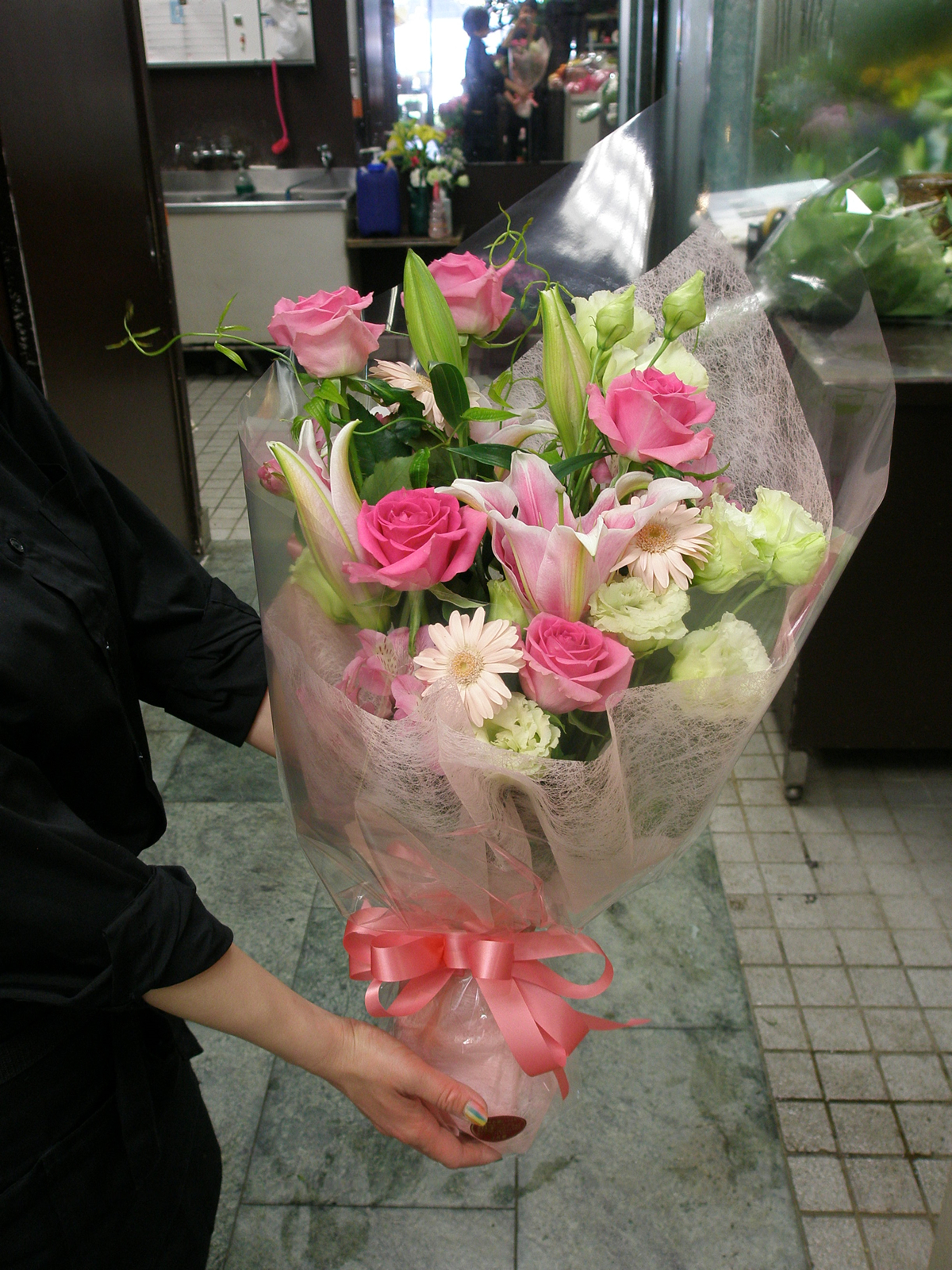 花束 フォトギャラリー 法人向け花の配達 ギフト Habotan Flower ハボタンフラワー