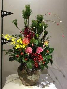 和風アレンジで一味違ったフラワーギフトを 法人向け花の配達 ギフト Habotan Flower ハボタンフラワー
