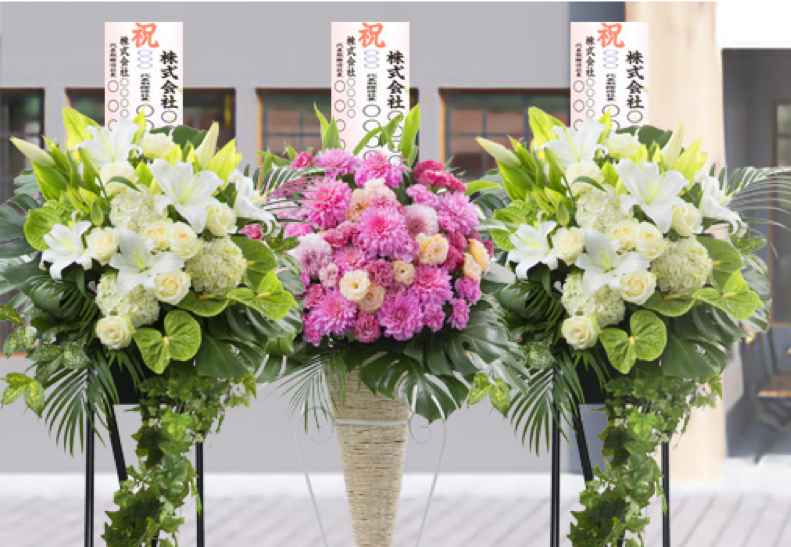 開店祝いにアレンジメントフラワーやスタンド花を送るタイミングは 法人向け花の配達 ギフト Habotan Flower ハボタンフラワー